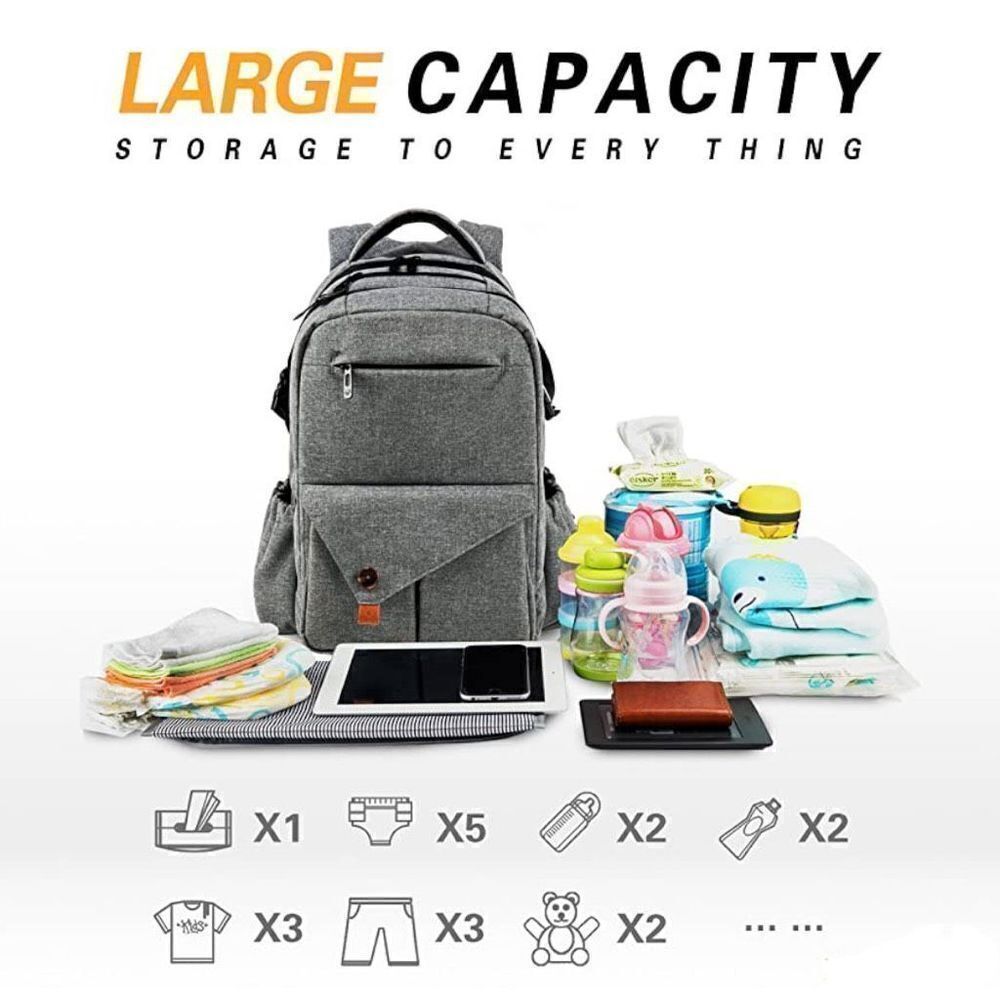 Nwot Hap Tim Multi-Function Large Baby Diaper Bag… - image 3